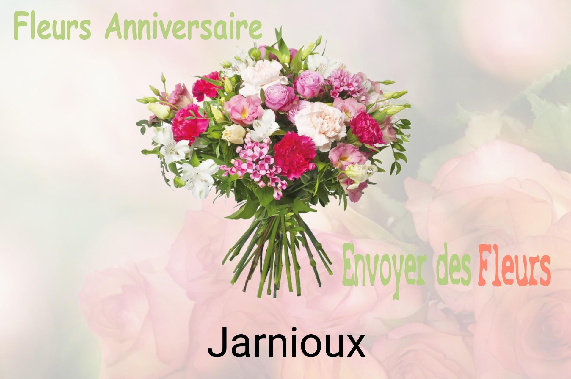 Bouquet de fleurs d’anniversaire livré à Jarnioux